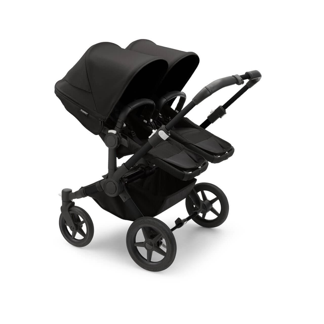 Bugaboo Donkey 5 Duo Pushchair Complete - Black/Midnight Black -  | For Your Little One