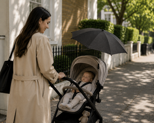 Premium Universal Baby Parasol / Umbrella - Fits All Pushchairs / Prams / Strollers And Buggies - Fits All Models