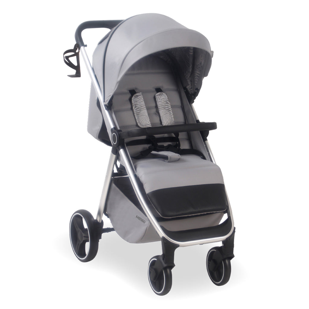 My Babiie MB160 Pushchair - Samantha Faiers Grey Tropical -  | For Your Little One