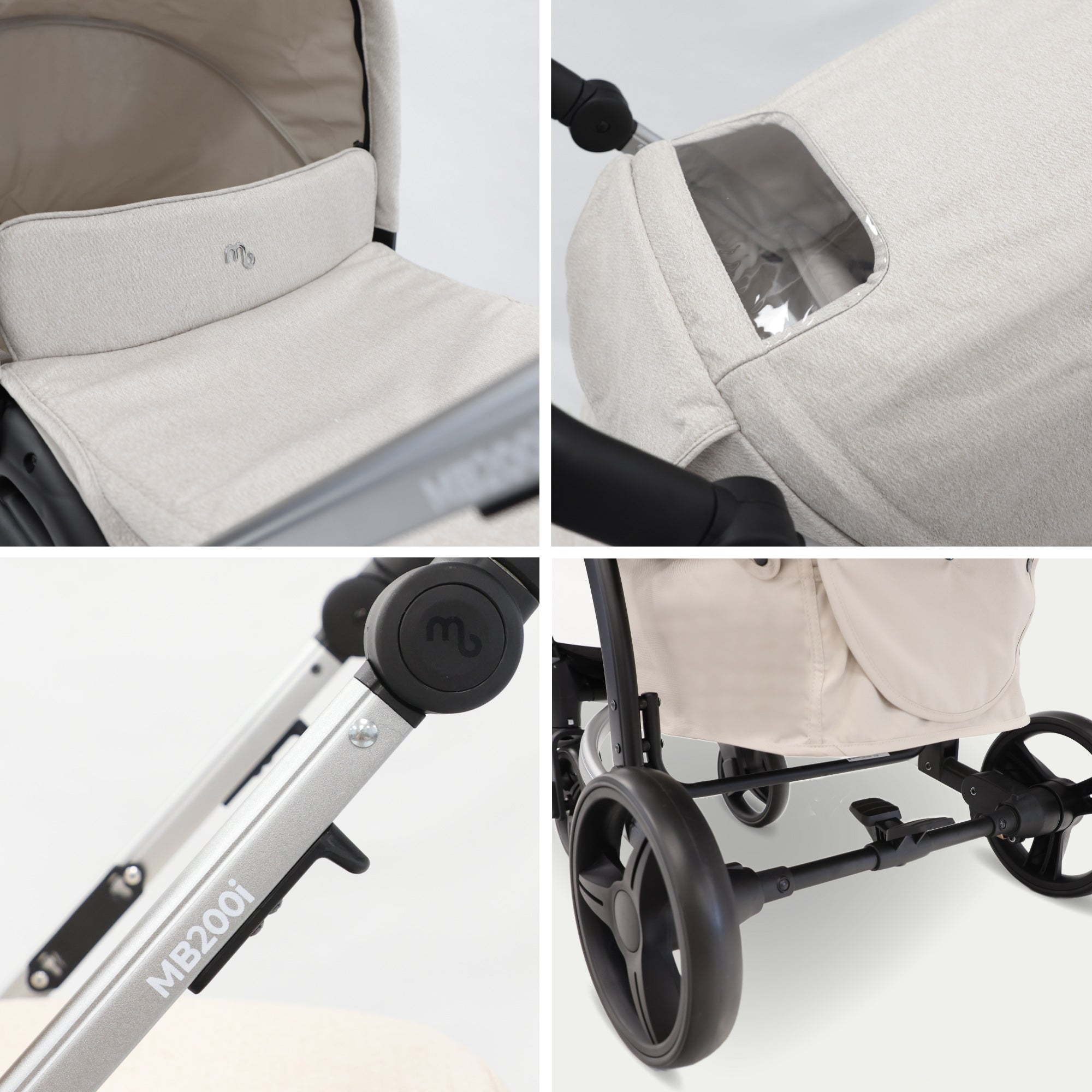 My Babiie MB200i 3-in-1 Travel System - Billie Faiers Oatmeal