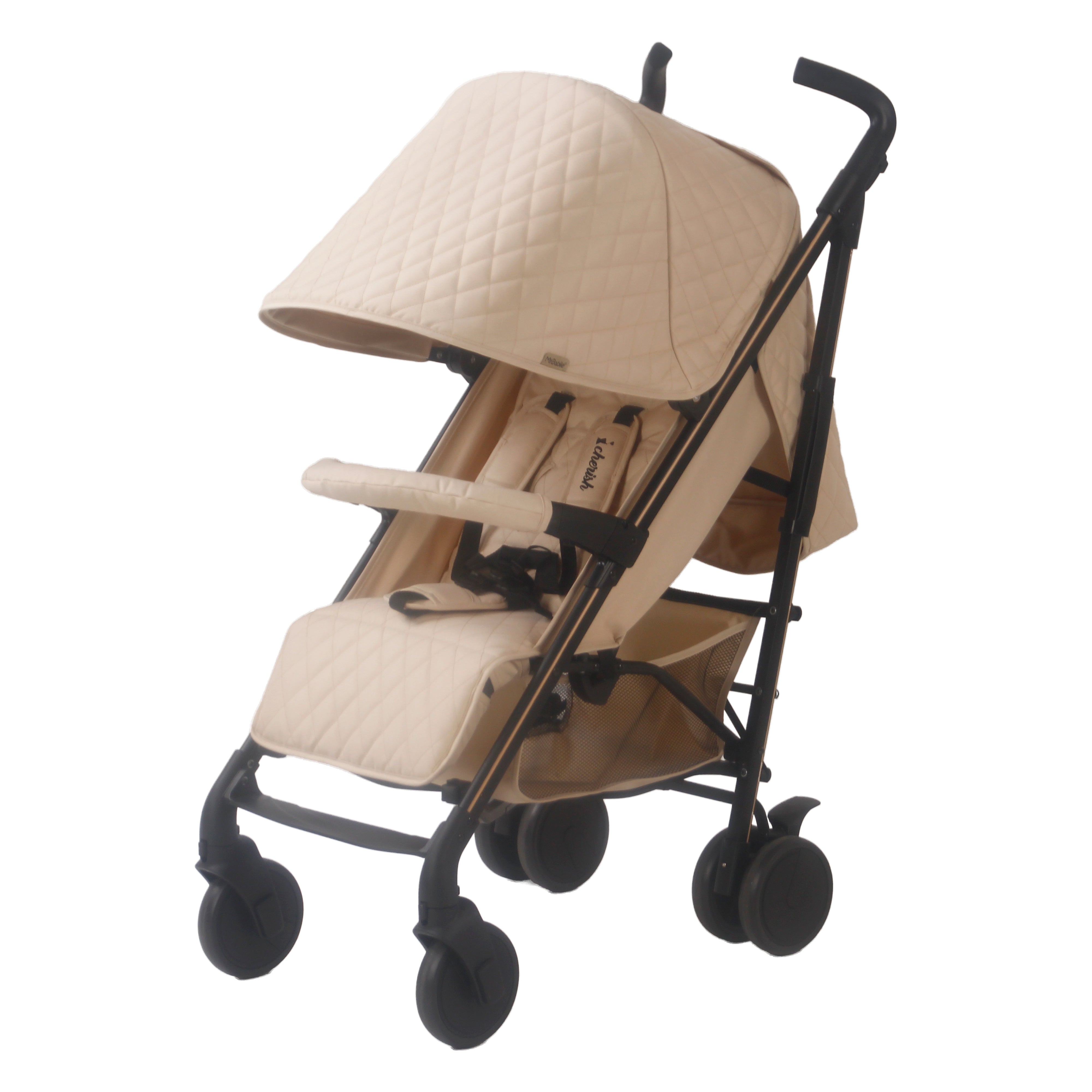 My Babiie MB51 Stroller - Billie Faiers Quilted Sand   