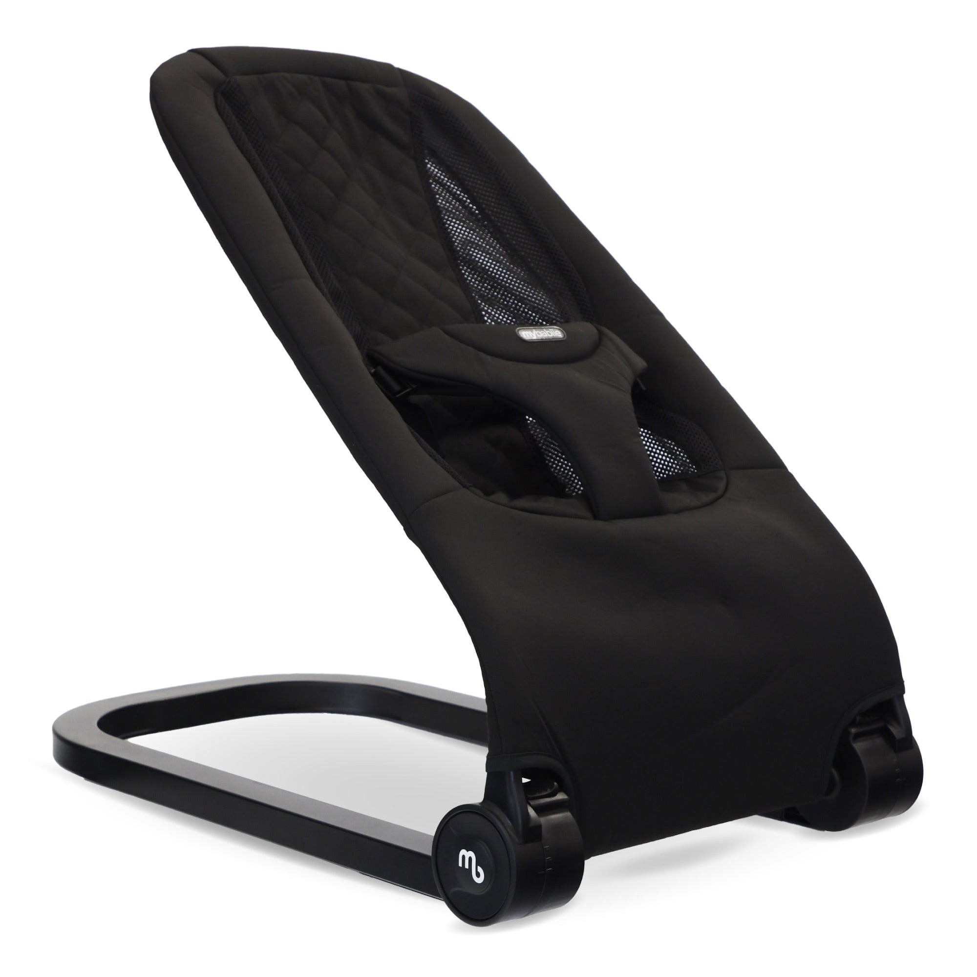 My Babiie Reclining Bouncer - Black   