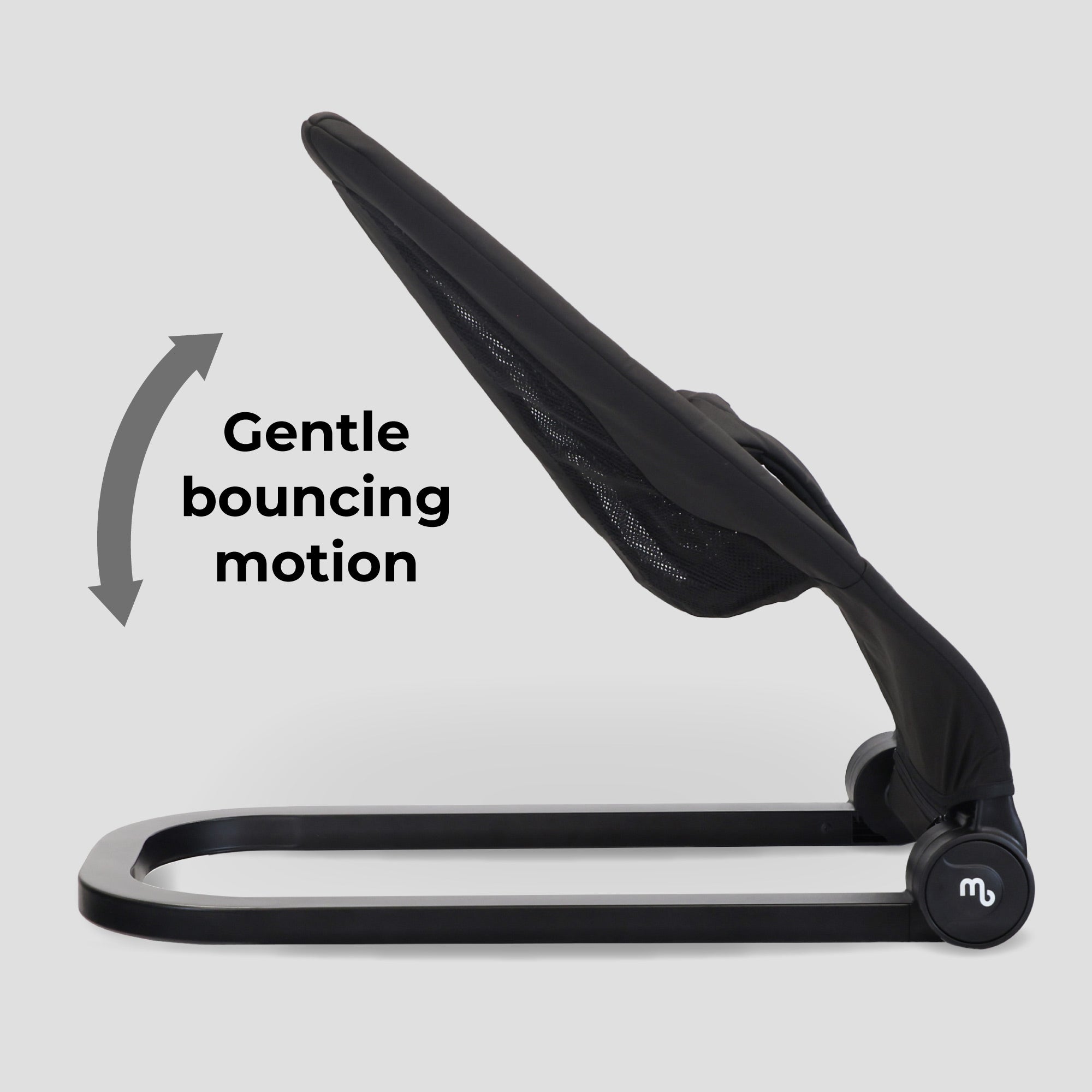 My Babiie Reclining Bouncer - Black   