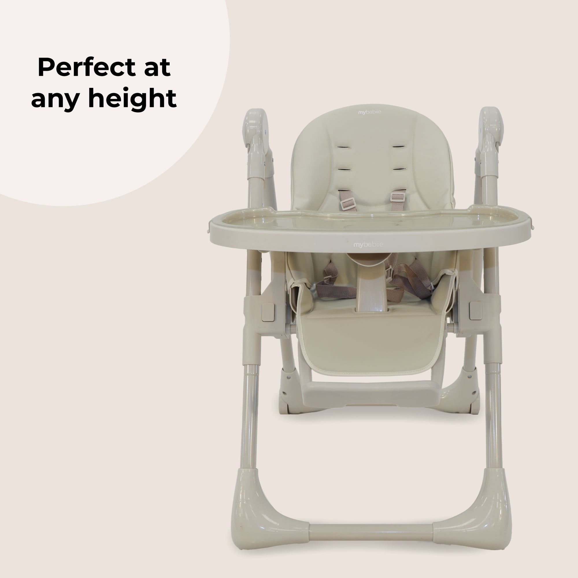 My Babiie MBHC9 Luxe Highchair - Oatmeal