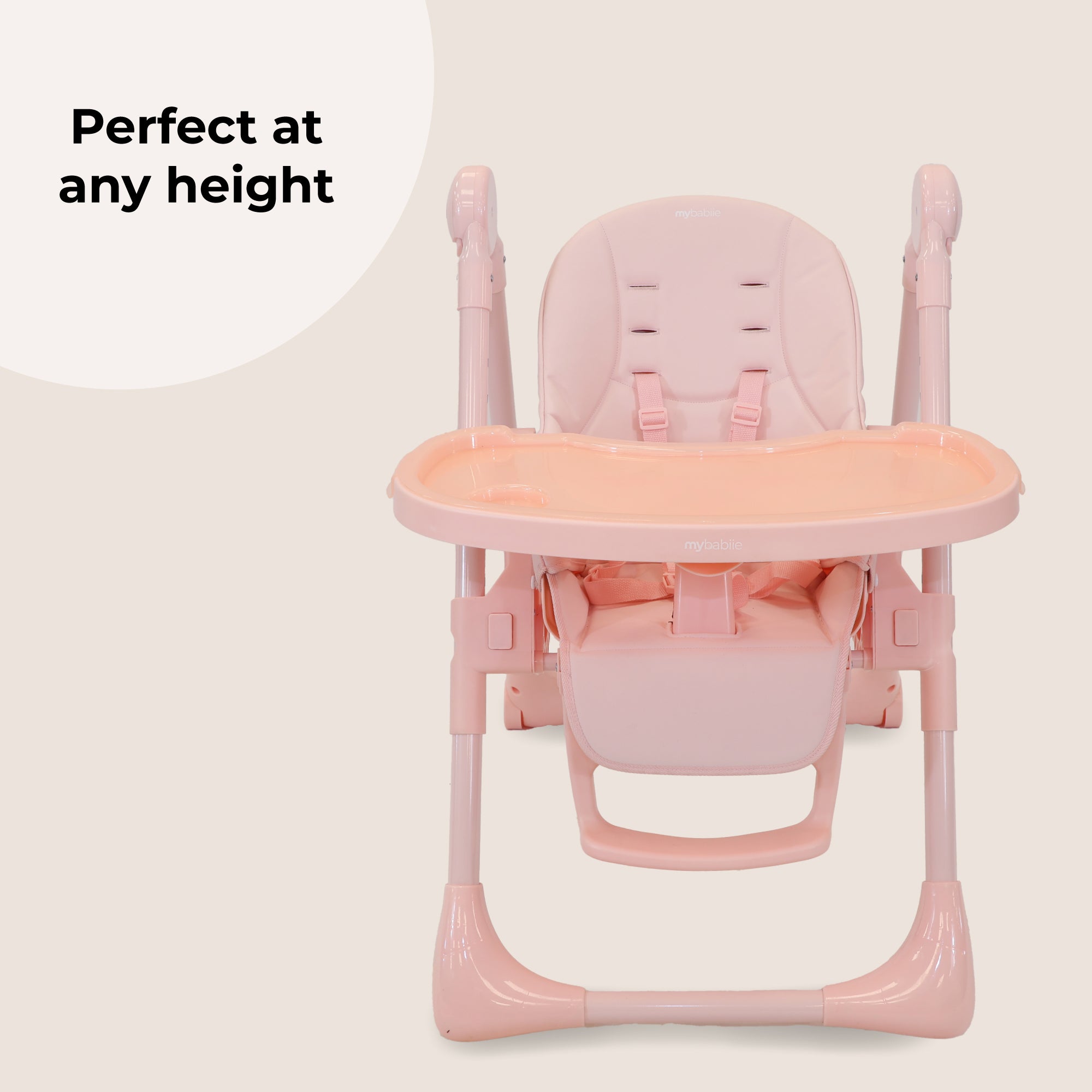 My Babiie MBHC9 Luxe Highchair - Pink