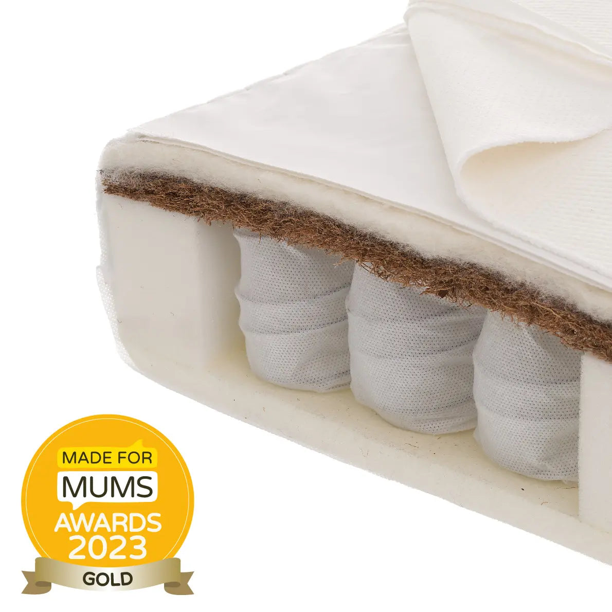 Obaby Moisture Management 140 x 70 Dual Core Mattress   