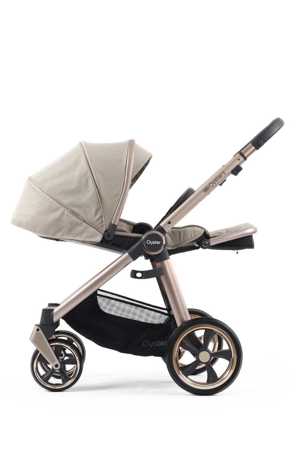 Babystyle Oyster 3 Pushchair + Carrycot - Creme Brulee - For Your Little One