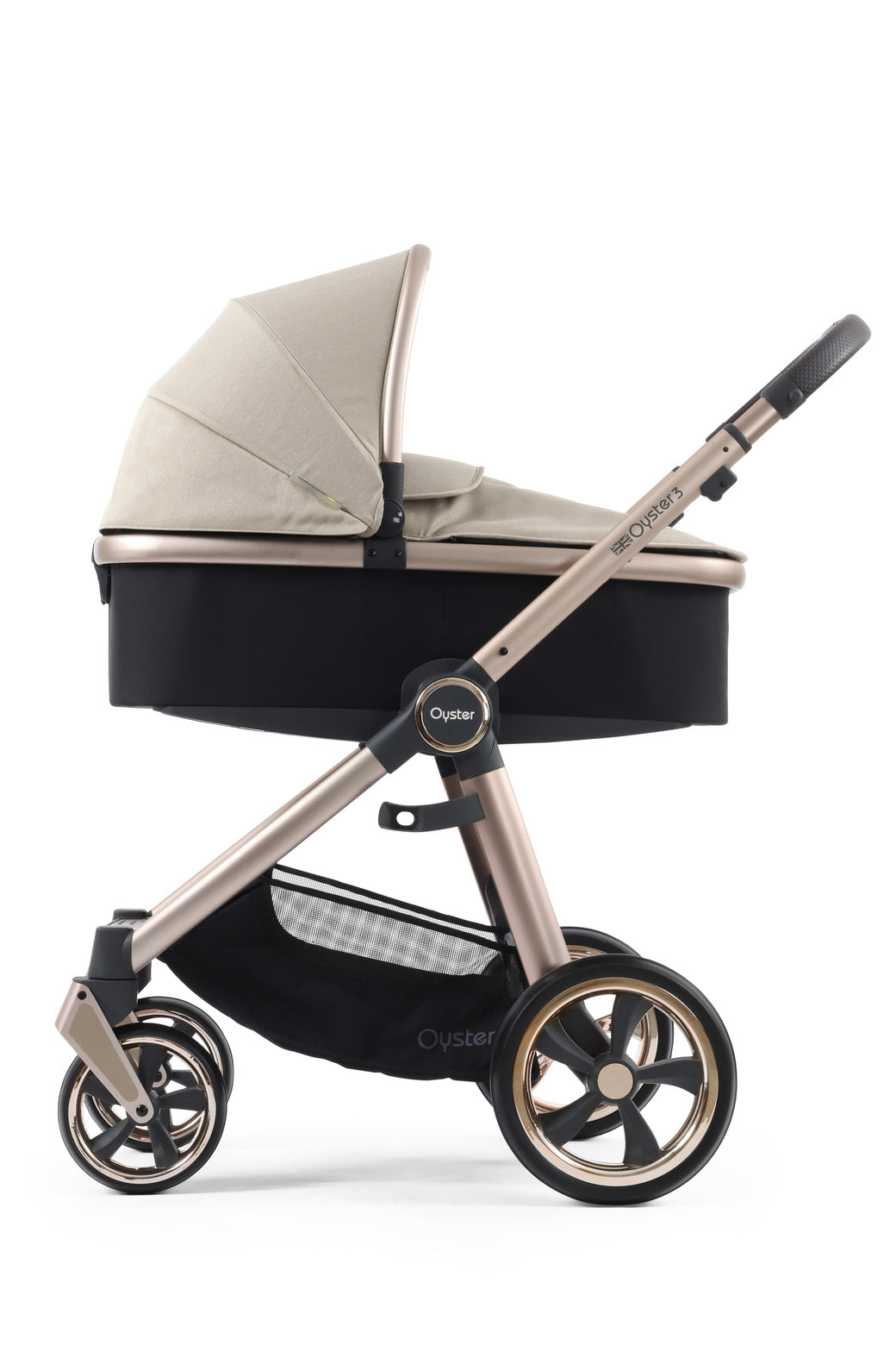 Babystyle Oyster 3 Pushchair + Carrycot - Creme Brulee - For Your Little One