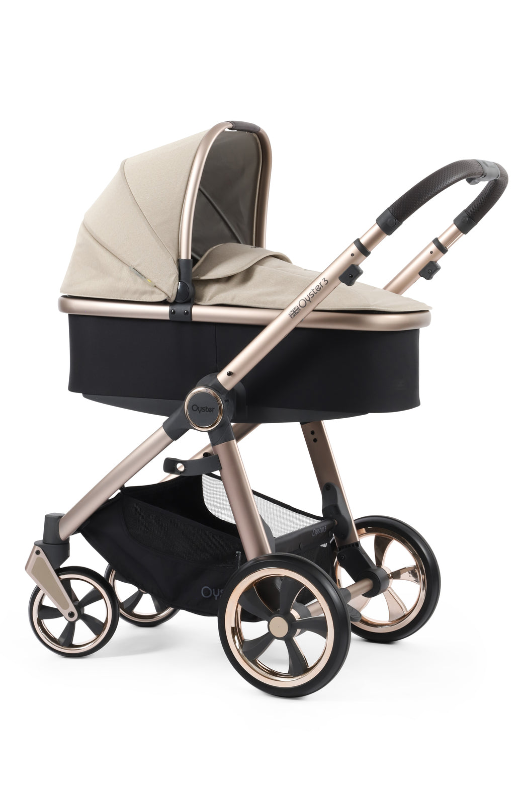 Babystyle Oyster 3 Pushchair + Carrycot - Creme Brulee - For Your Little One