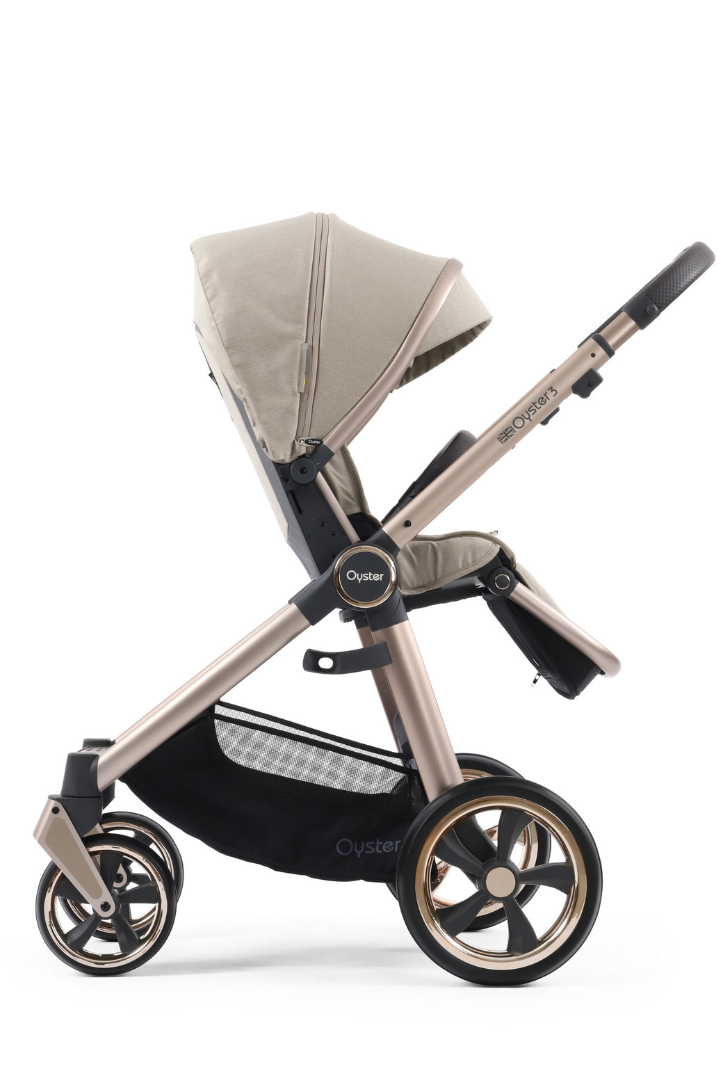 Babystyle Oyster 3 Pushchair + Carrycot - Creme Brulee - For Your Little One