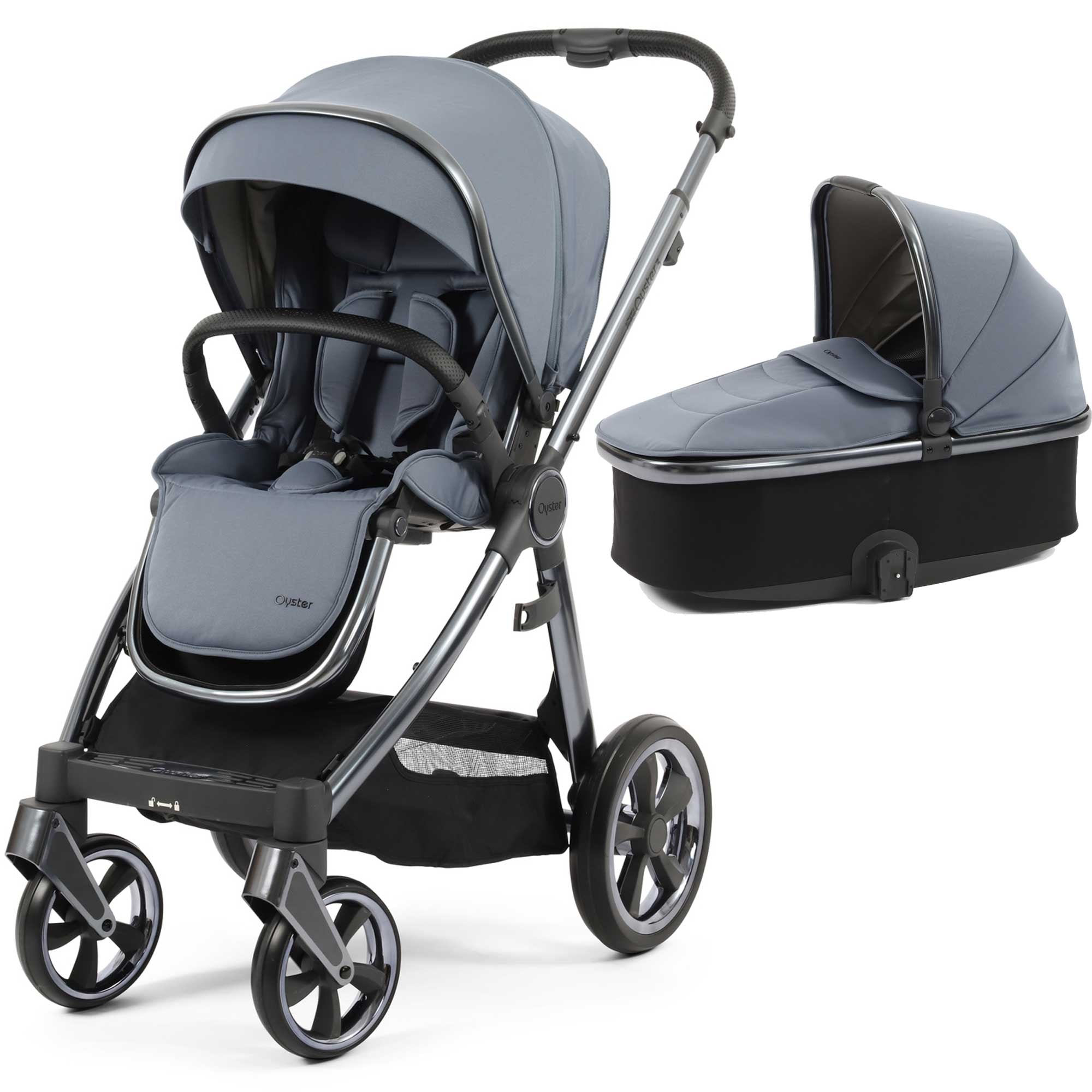 Babystyle Oyster 3 Pushchair + Carrycot - Dream Blue - For Your Little One