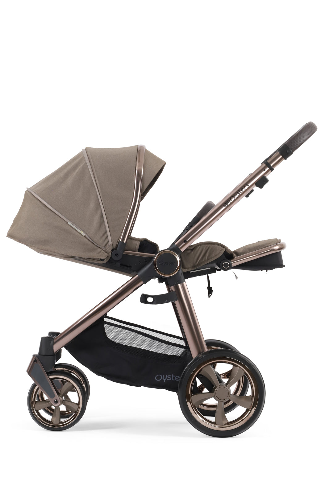 Babystyle Oyster 3 Ultimate 12 Piece Travel System Bundle With Pebble 360 - Mink - For Your Little One