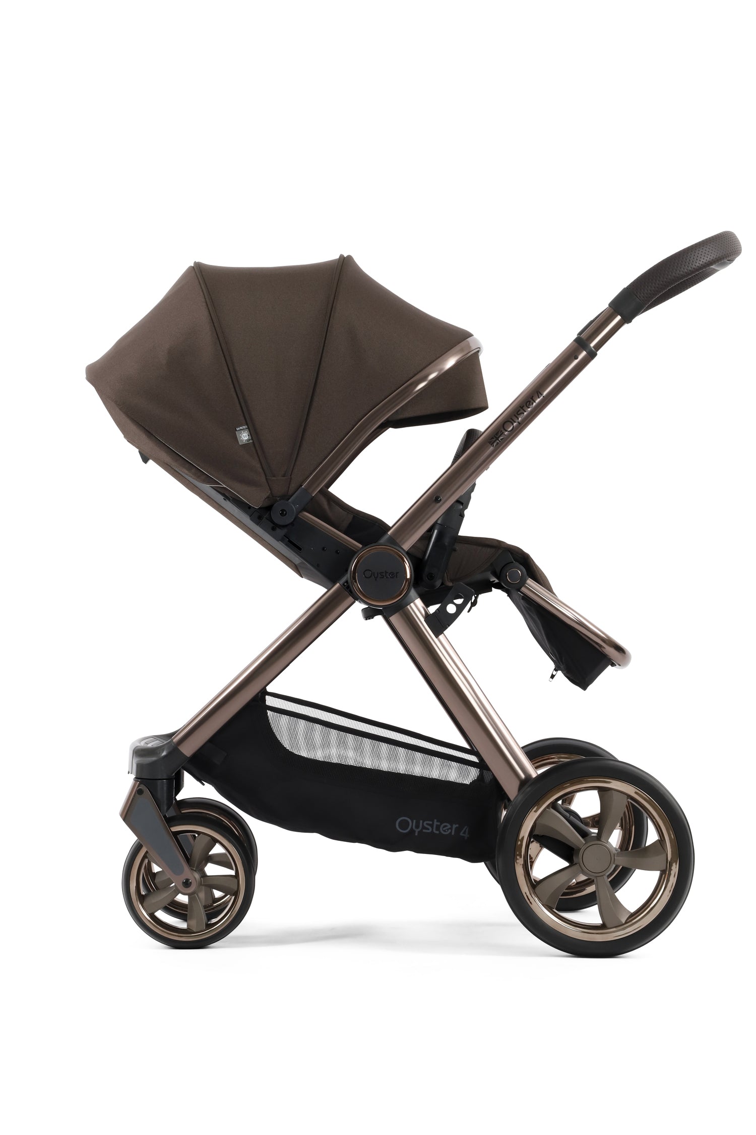 Babystyle Oyster 4 Luxury 7 Piece Travel System Bundle - Chocolate Velvet