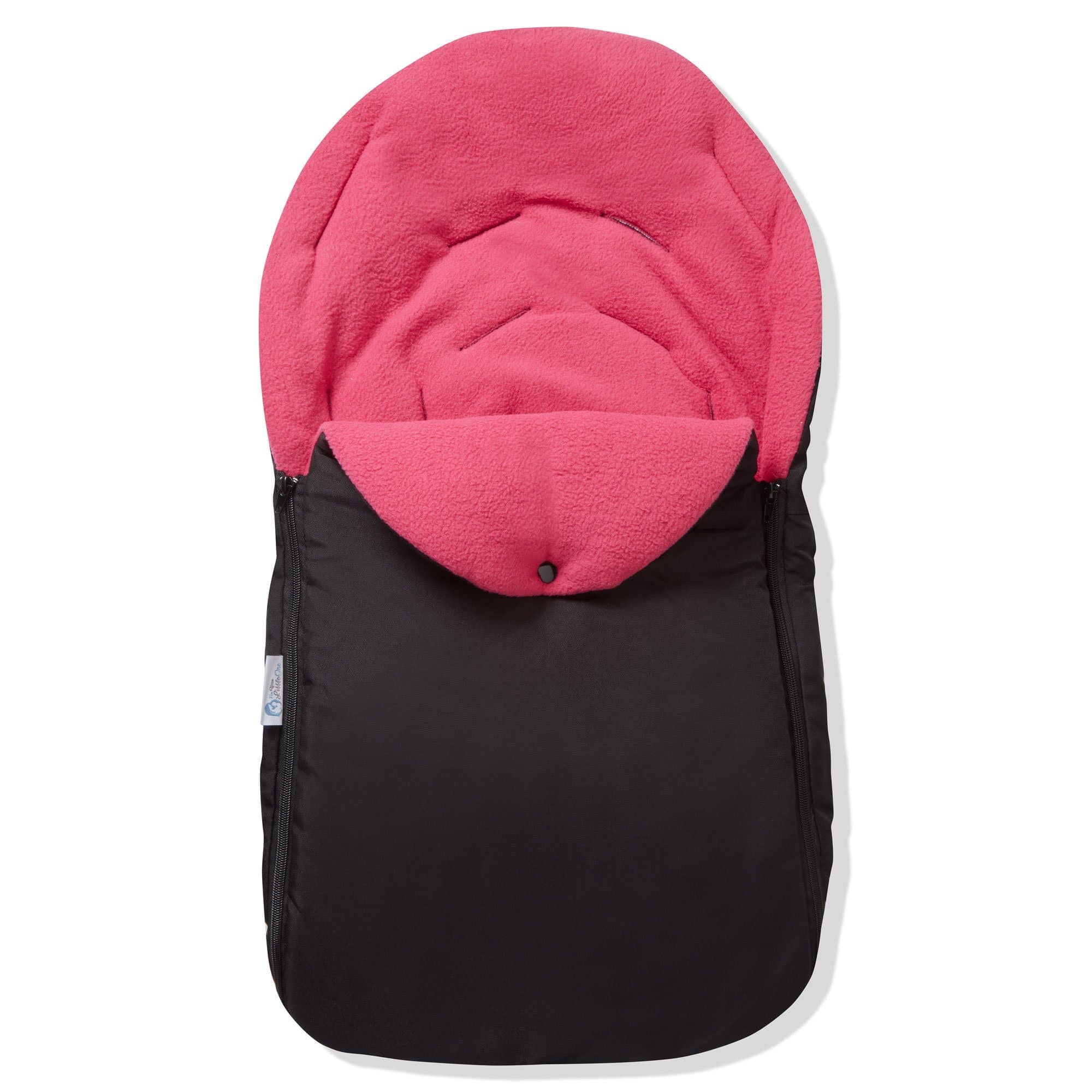 Car seat cosy top toes pink