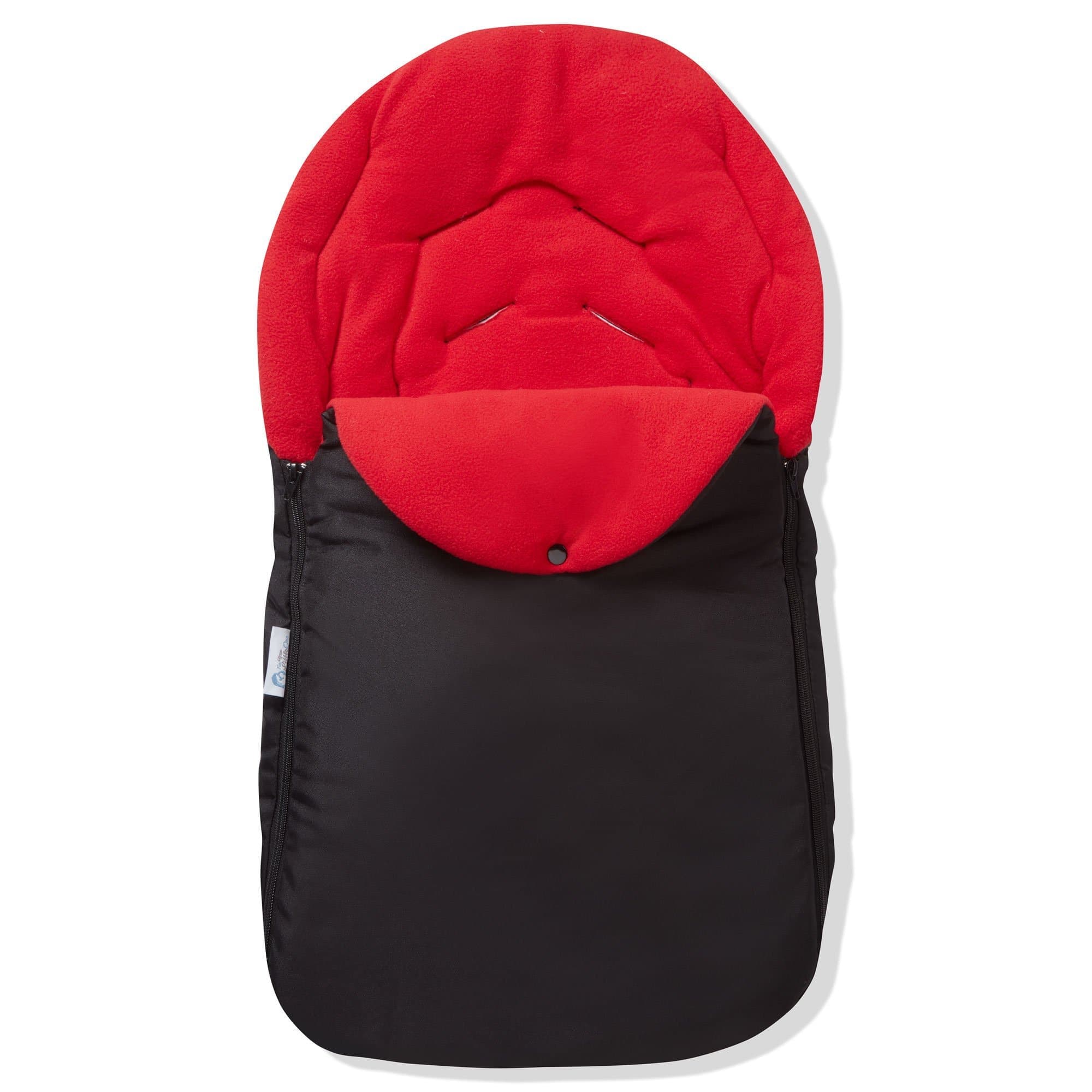 Car Seat Footmuff / Cosy Toes Compatible With Egg - Red / Fits All Models | For Your Little One
