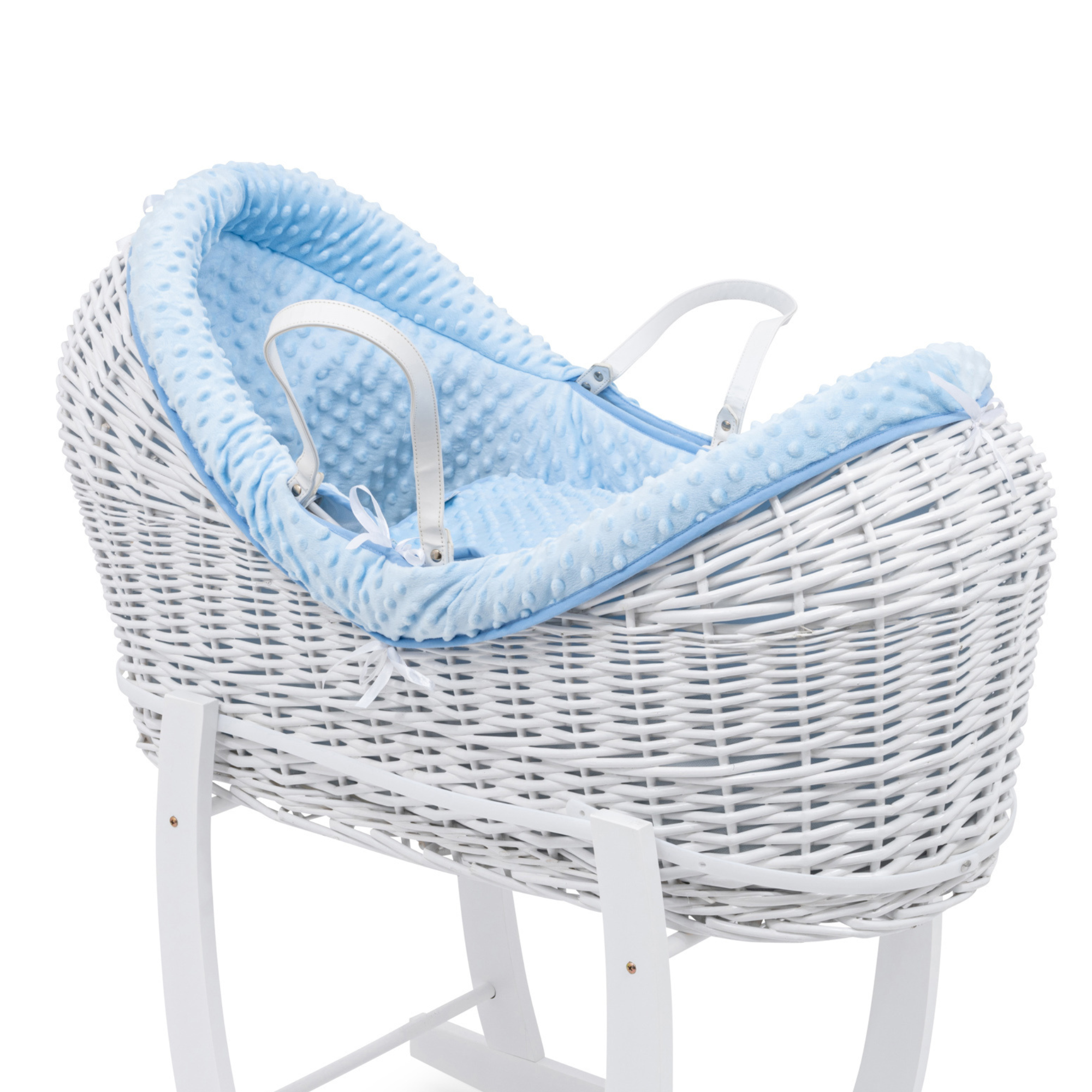 Pod Blue Dimple Moses Basket Bedding Set -  | For Your Little One