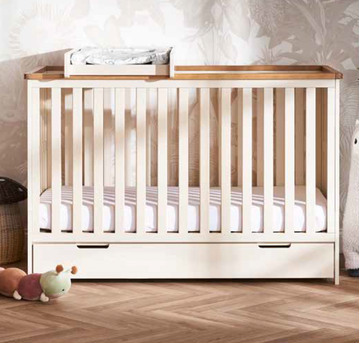 Obaby Evie Cot Bed - Cashmere -  | For Your Little One