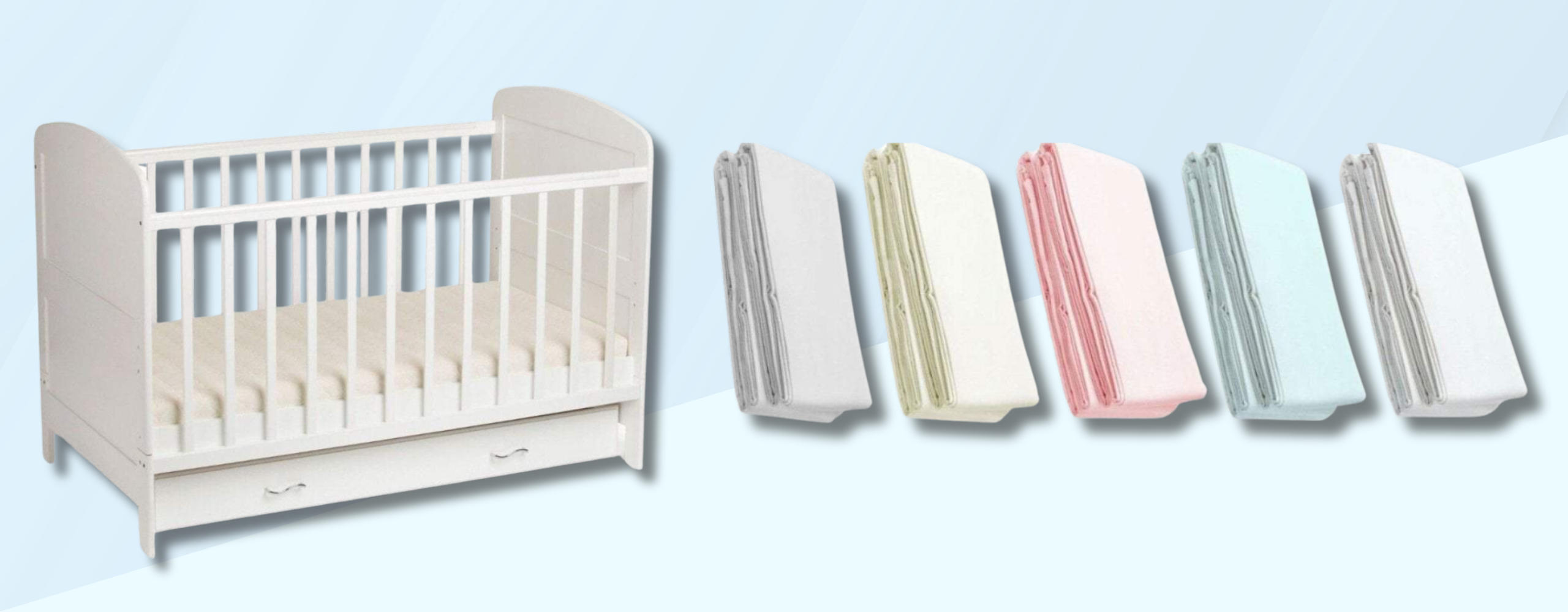 Bedding for space saver cot on sale