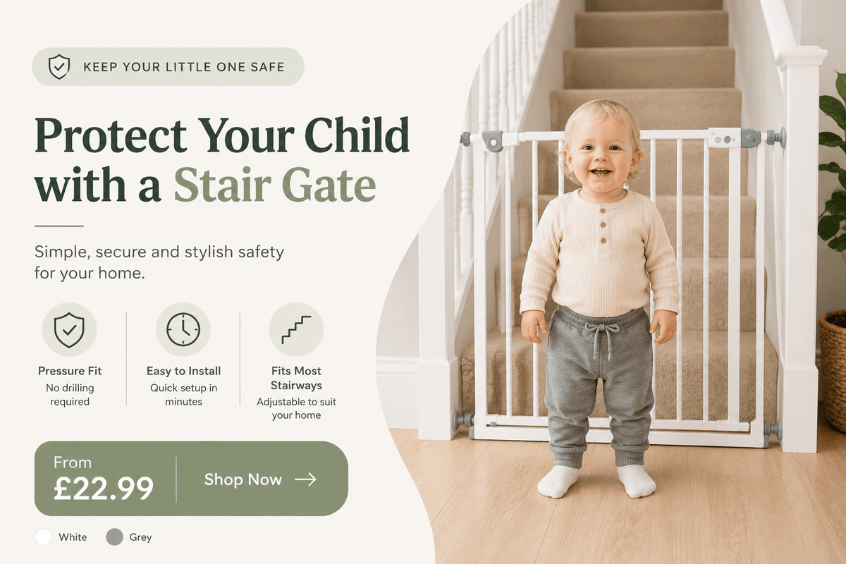 Protect Your Child with a Stair Gate