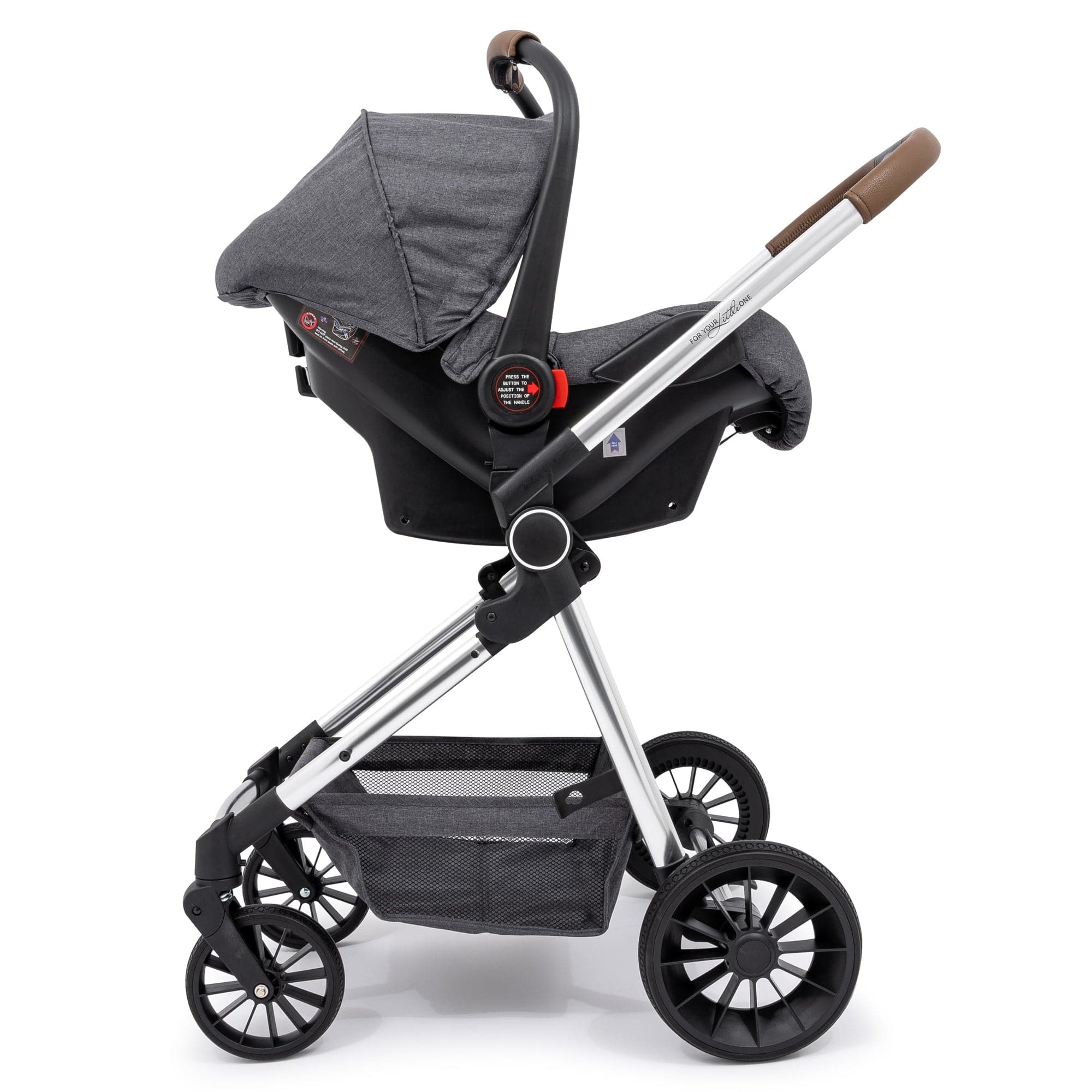 For Your Little One LITE 3 In 1 Travel System - Slate Grey -  | For Your Little One