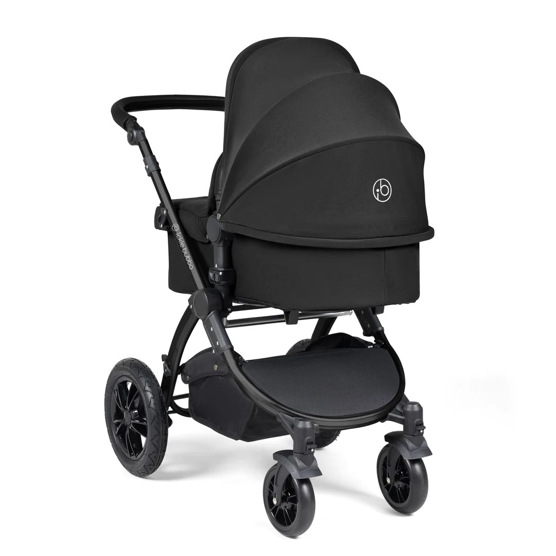 **Stock Clearance** Ickle Bubba Stomp Luxe 2 in 1 Pushchair - Black / Midnight / Black