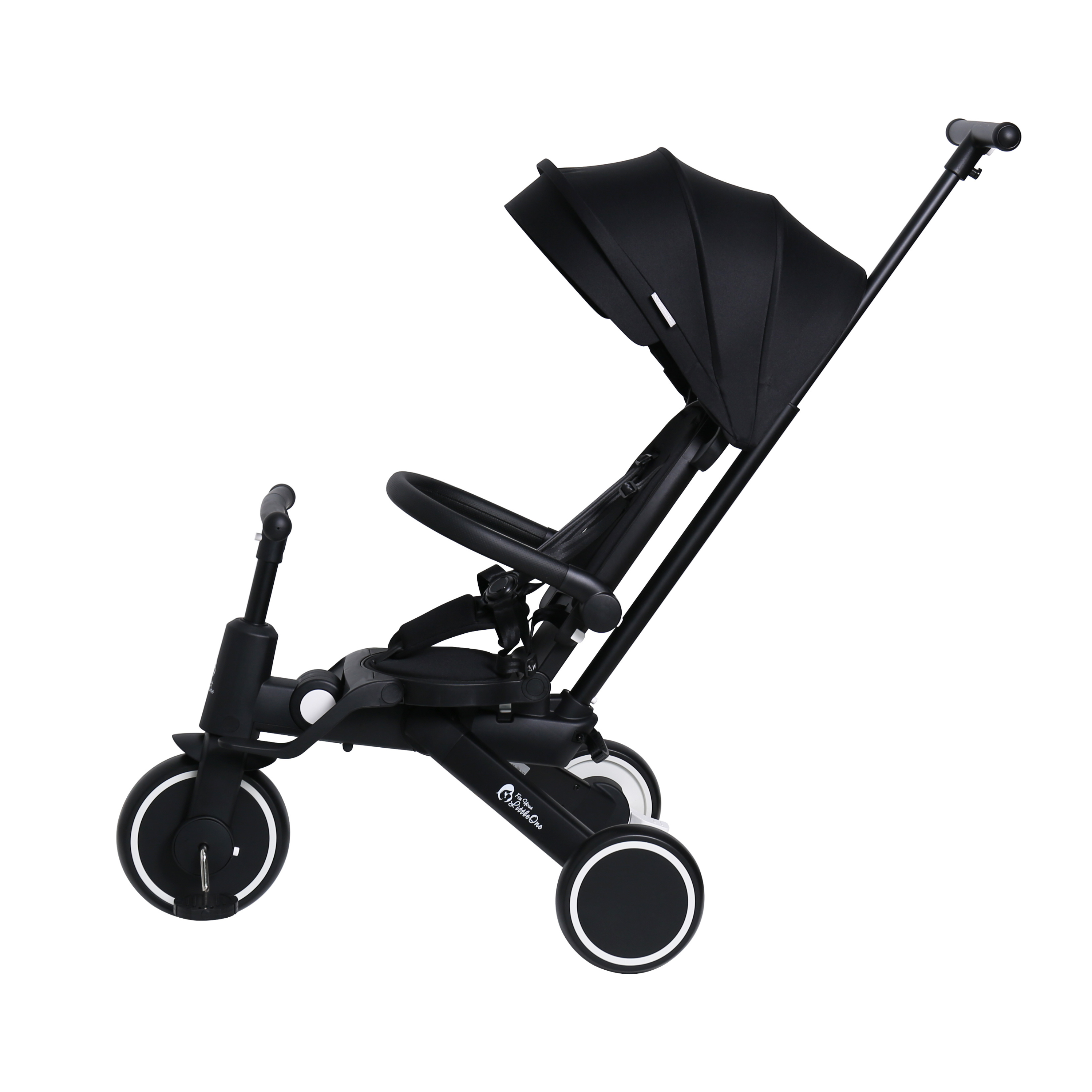 Foryourlittleone Xplor Foldable Trike - Jet Black