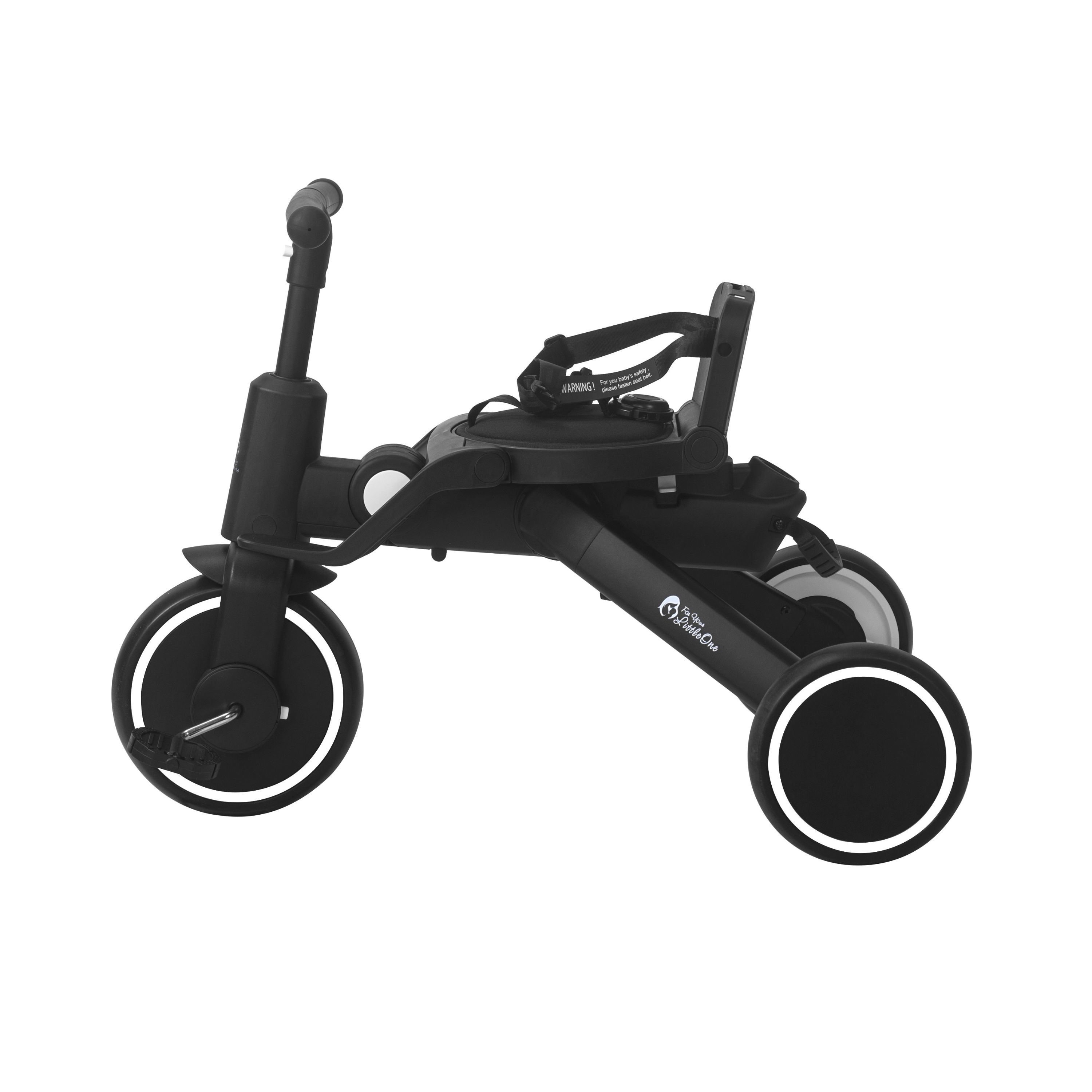 Foryourlittleone Xplor Foldable Trike - Jet Black