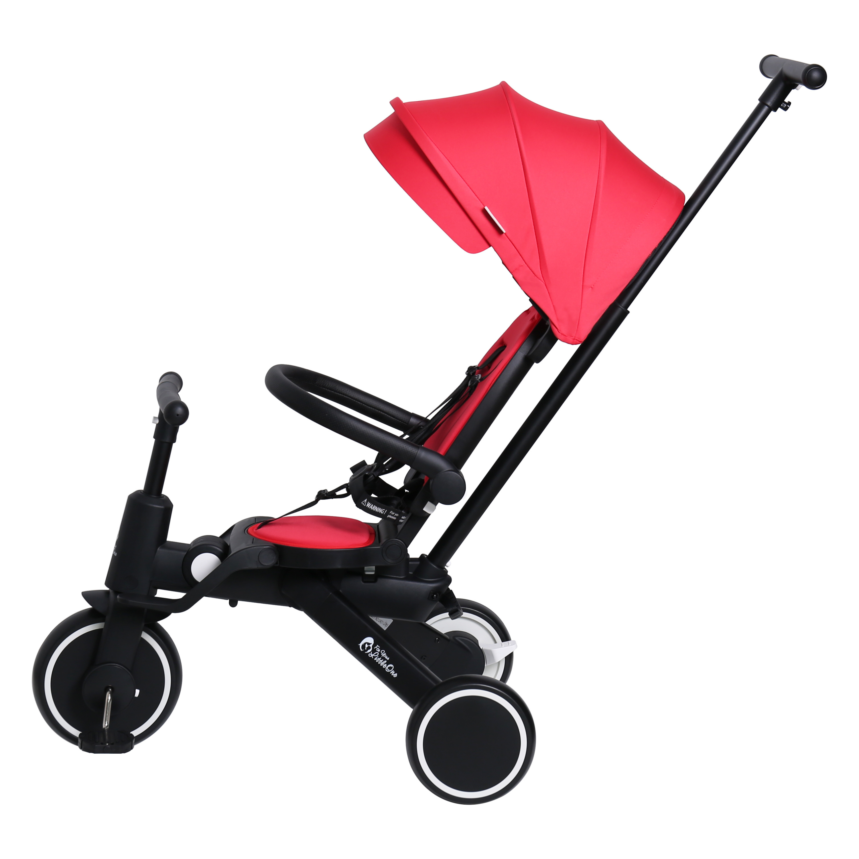 Foryourlittleone Xplor Ultimate Foldable Trike - Fire Red (2025)