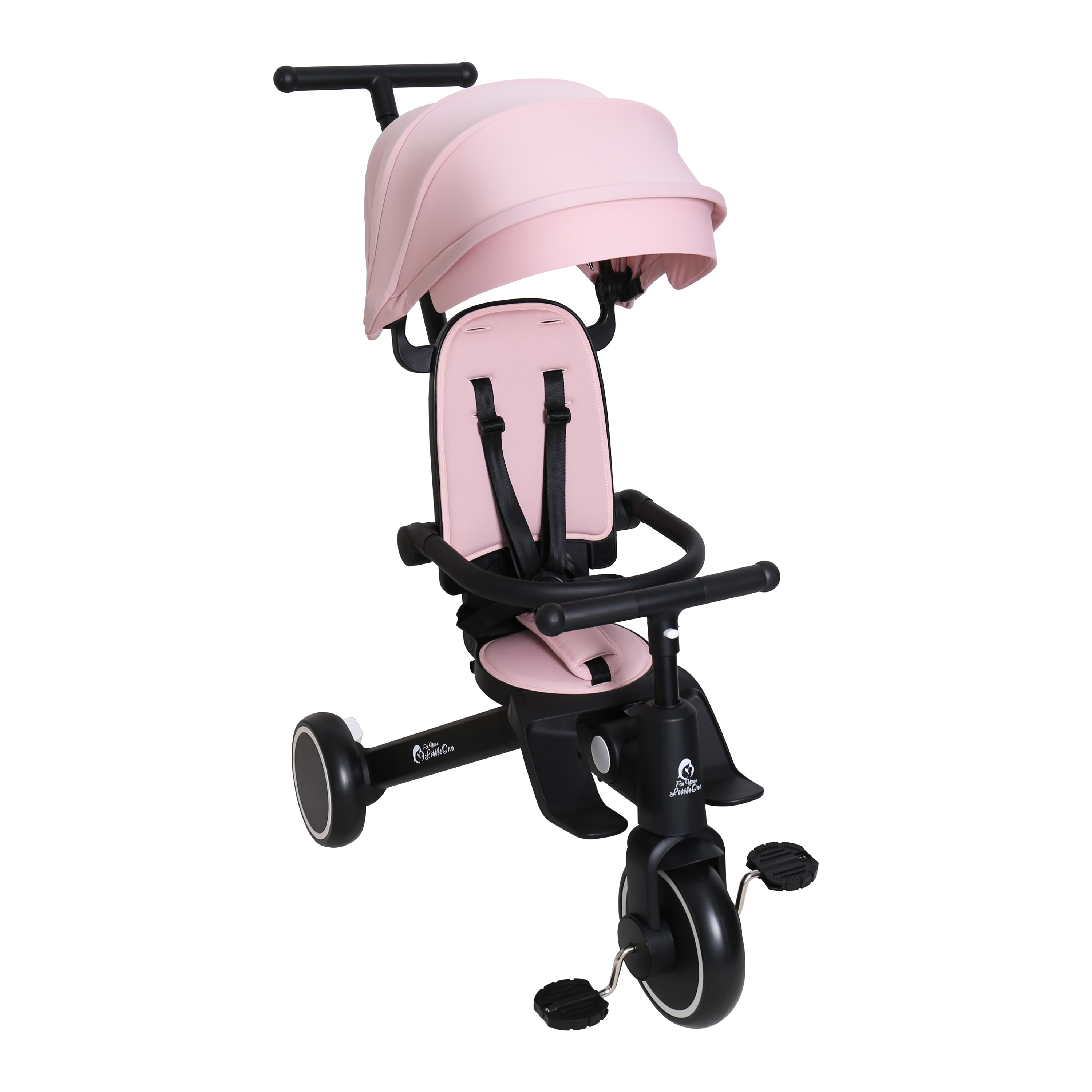 Foryourlittleone Xplor Foldable Trike - Pastel Pink