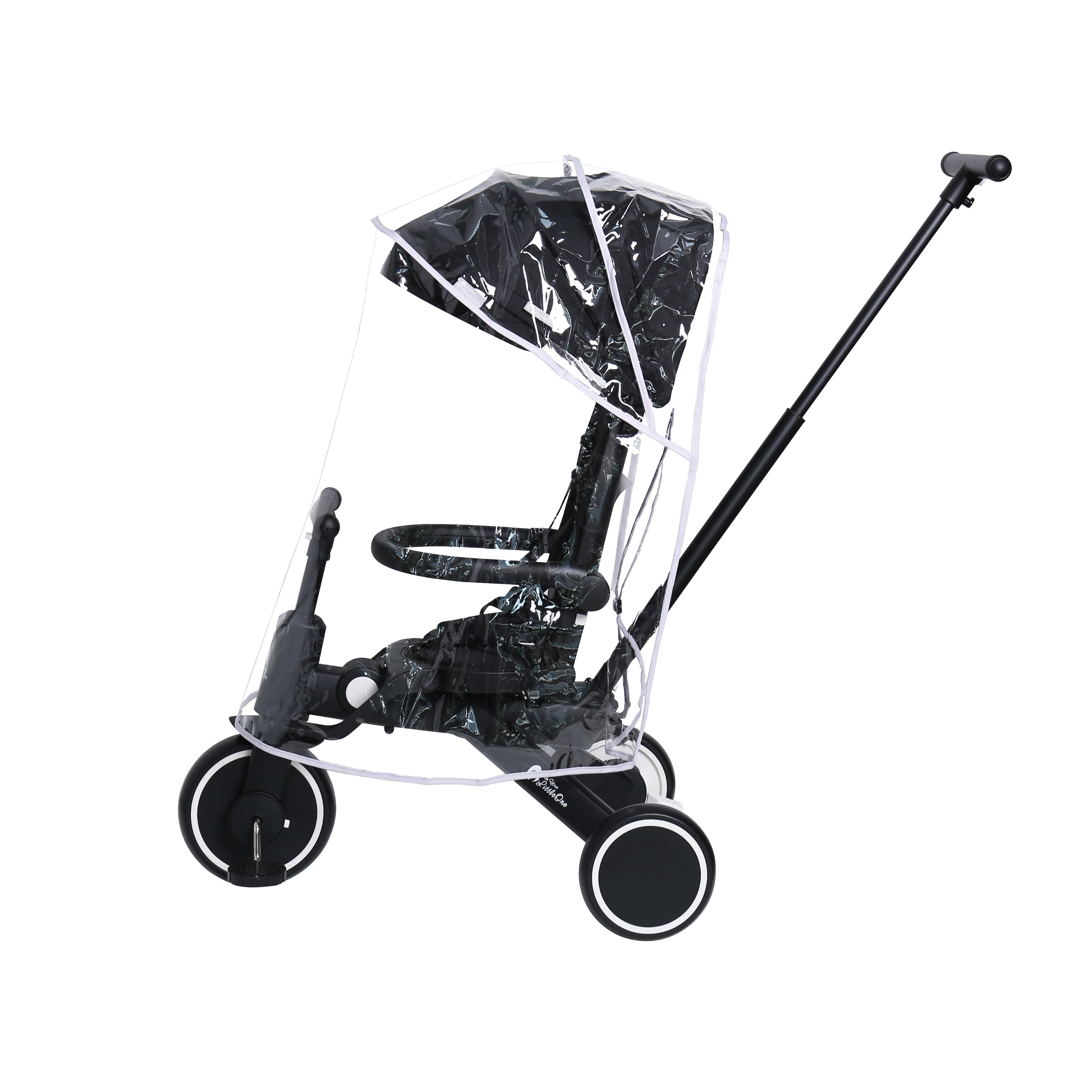 Foryourlittleone Xplor Plus Foldable Trike - Jet Black