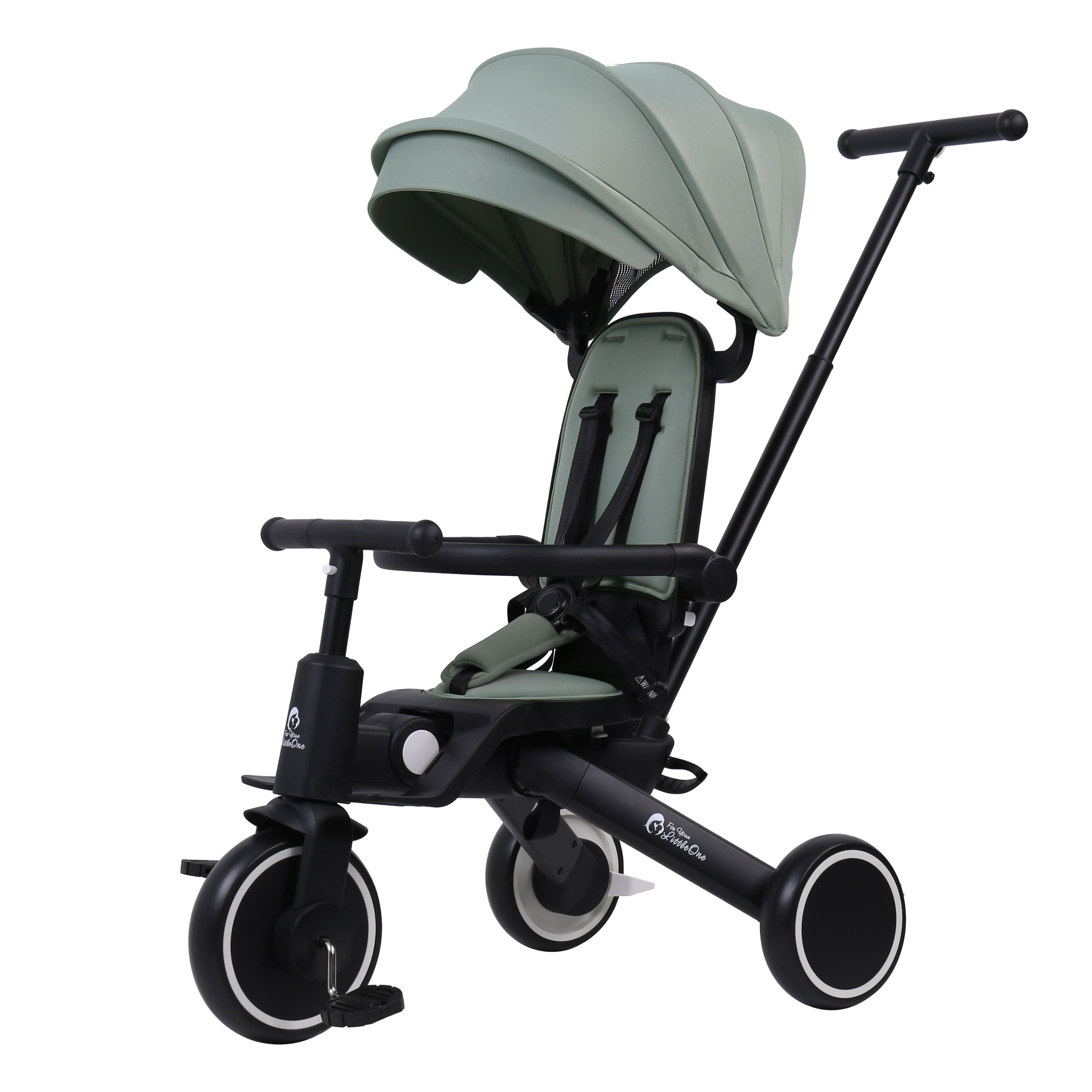 Foryourlittleone Xplor Foldable Trike - Green (2025)