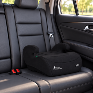 For Your Little One UpGo Belted Booster Seat - Midnight Black (6-12 Years)