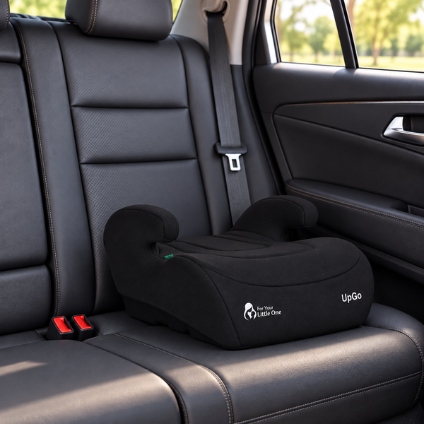 For Your Little One UpGo Belted Booster Seat - Midnight Black (6-12 Years)