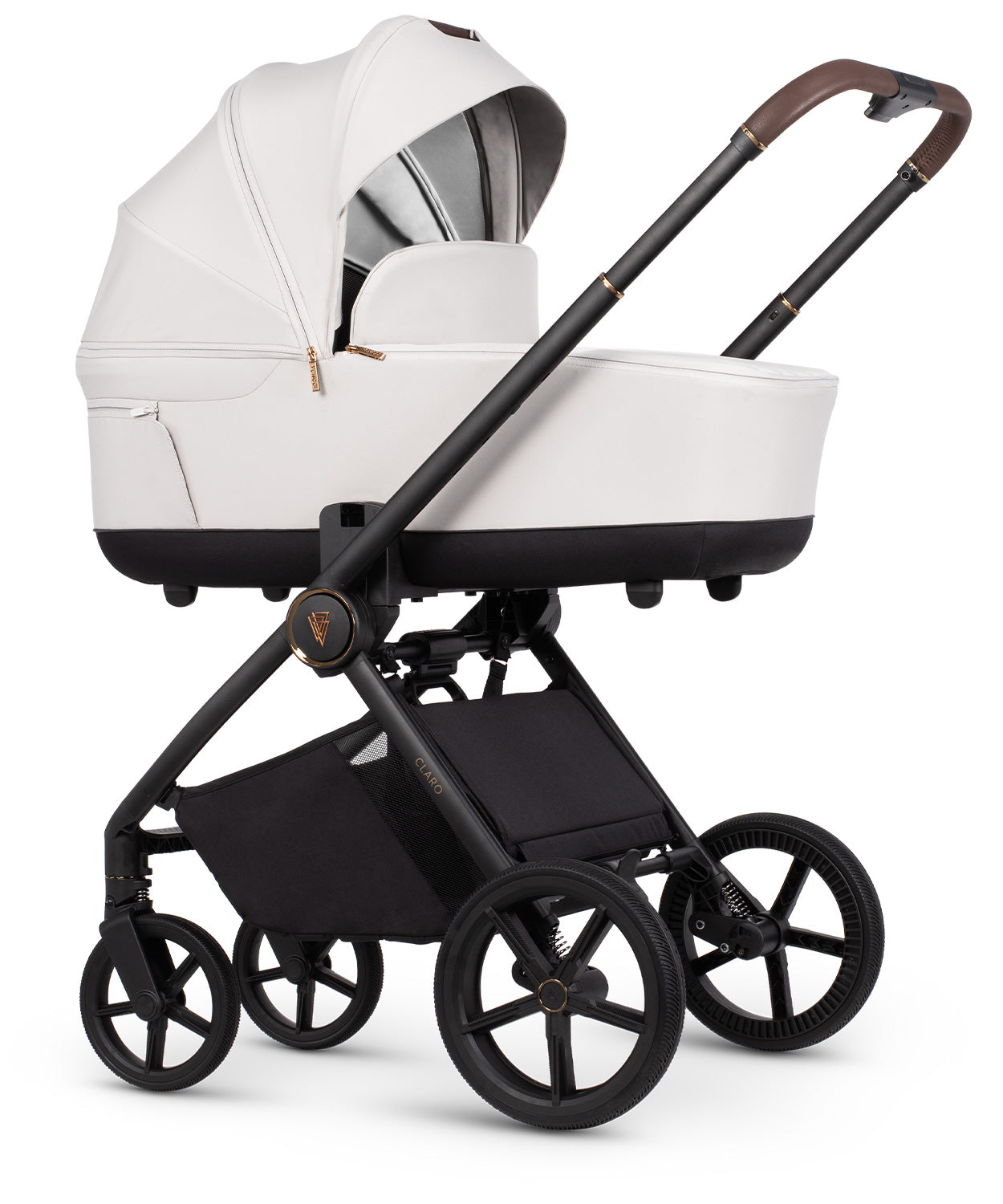 Venicci Claro 3 In 1 Travel System - Vanilla   