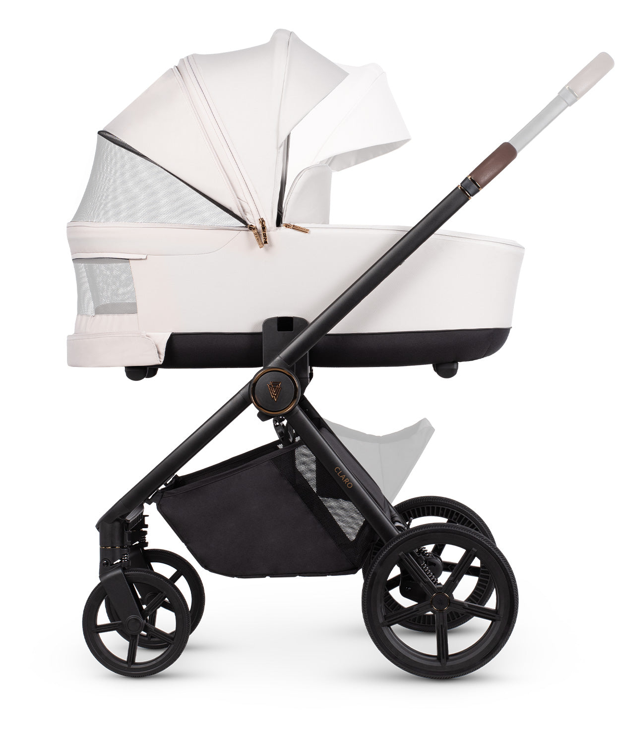 Venicci Claro 3 In 1 Travel System - Vanilla   