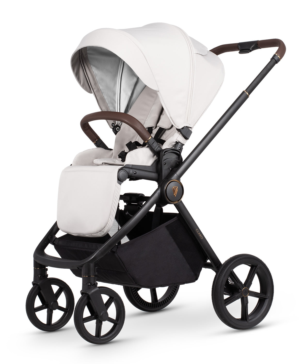 Venicci Claro 3 In 1 Travel System - Vanilla   