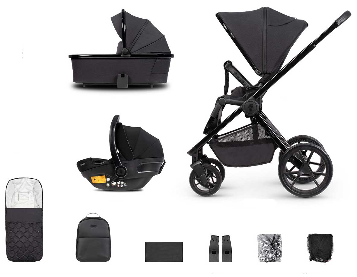 Venicci Tinum Edge SE 3-in-1 Travel System - Raven -  | For Your Little One