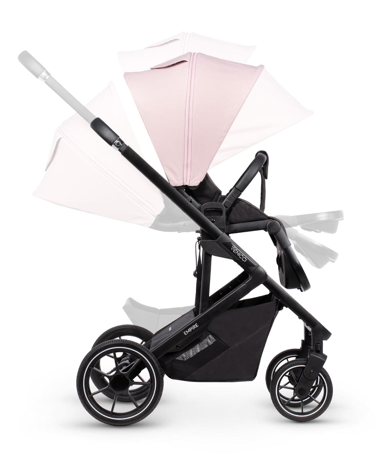 Venicci Empire - Deluxe City Travel System Bundle - Silk Pink -  | For Your Little One