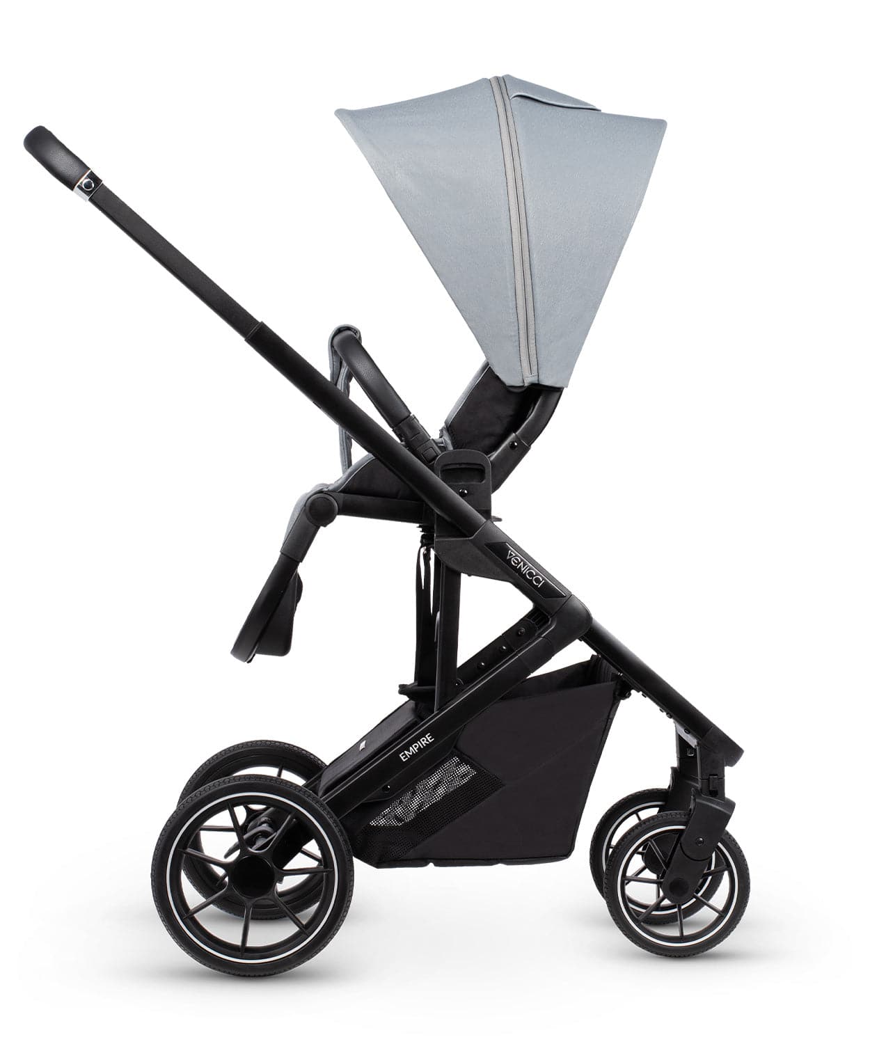 Venicci Empire Travel System 3in1 Plus Base Pushchair Bundle - Urban Grey