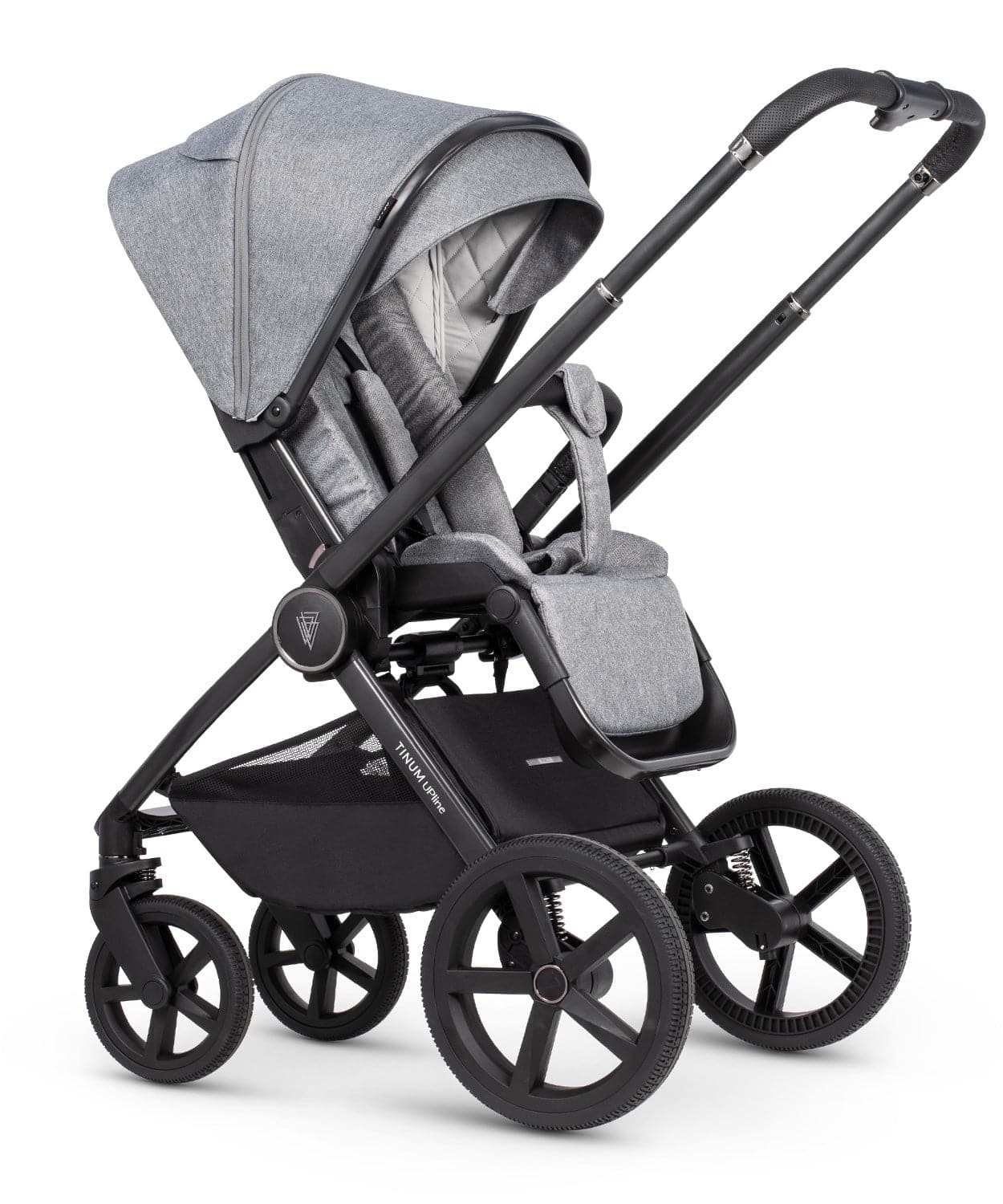 Venicci Tinum Upline 2 In 1 Pram Pushchair - Classic Grey   