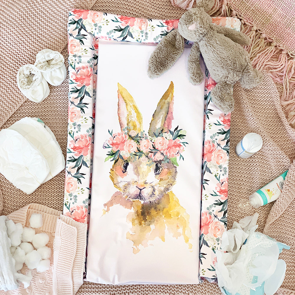 Obaby Changing Mat - Watercolour Rabbit -  | For Your Little One