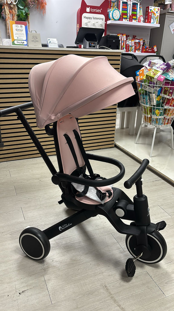 Foryourlittleone Xplor Foldable Trike - Pastel Pink (2025) - Clearance "Grade A Return"