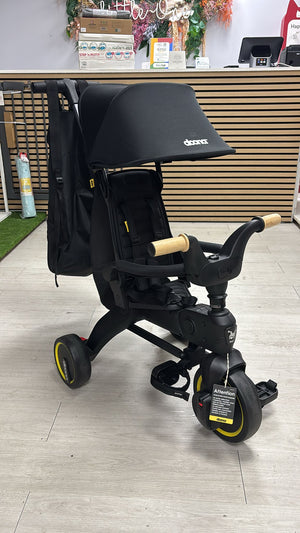 Doona Liki Foldable Trike S5 - Nitro Black - Showroom Display Model