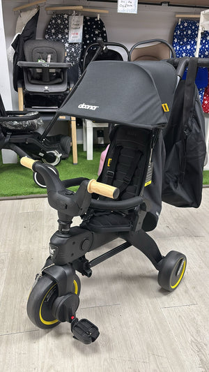 Doona Liki Foldable Trike S5 - Nitro Black - Showroom Display Model