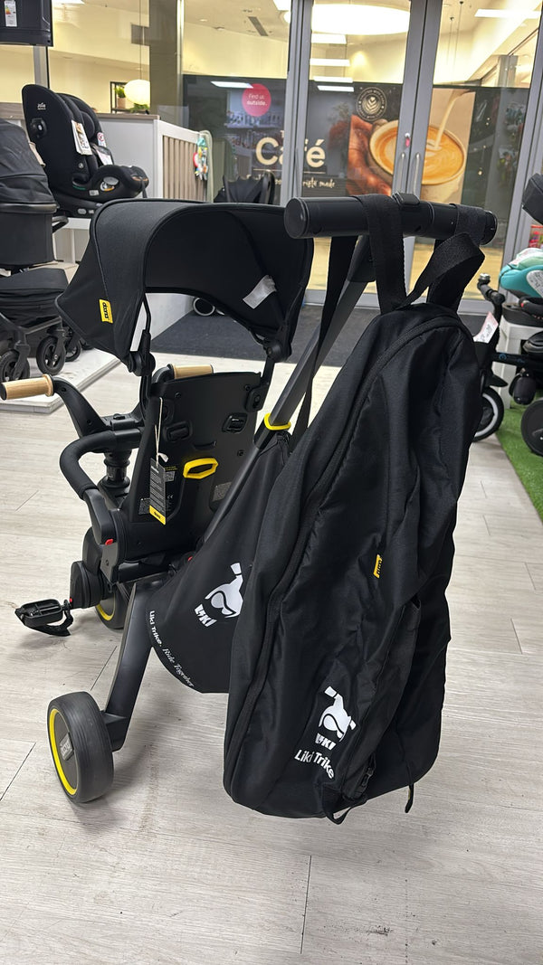 Doona Liki Foldable Trike S5 - Nitro Black - Showroom Display Model