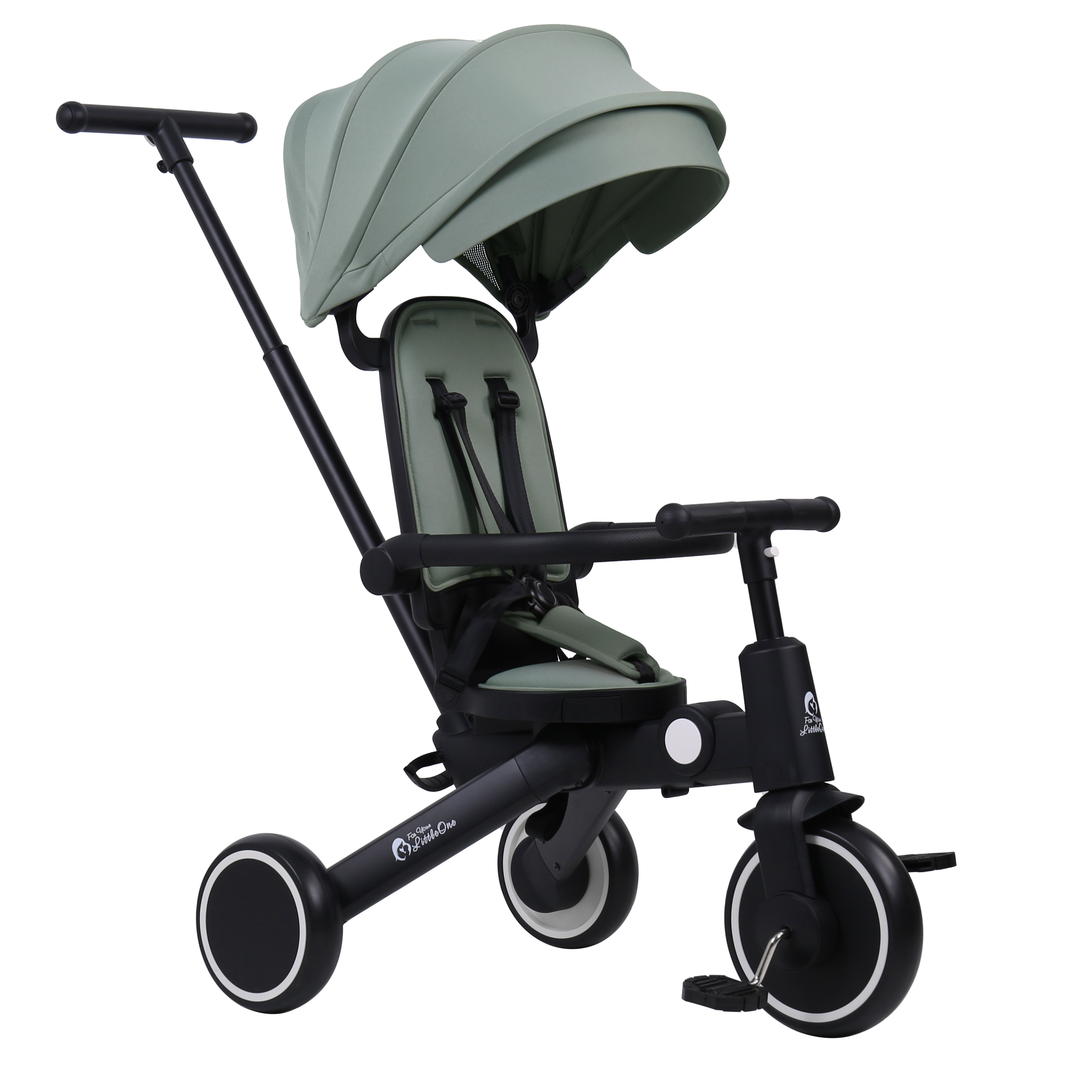 Foryourlittleone Xplor Foldable Trike - Green (2025)