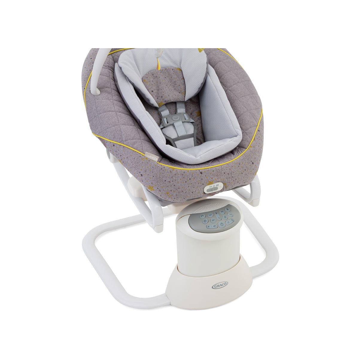 Graco All Ways Soother 2in1 Swing / Rocker with Vibration & Musical Sounds – Stargazer Grey   