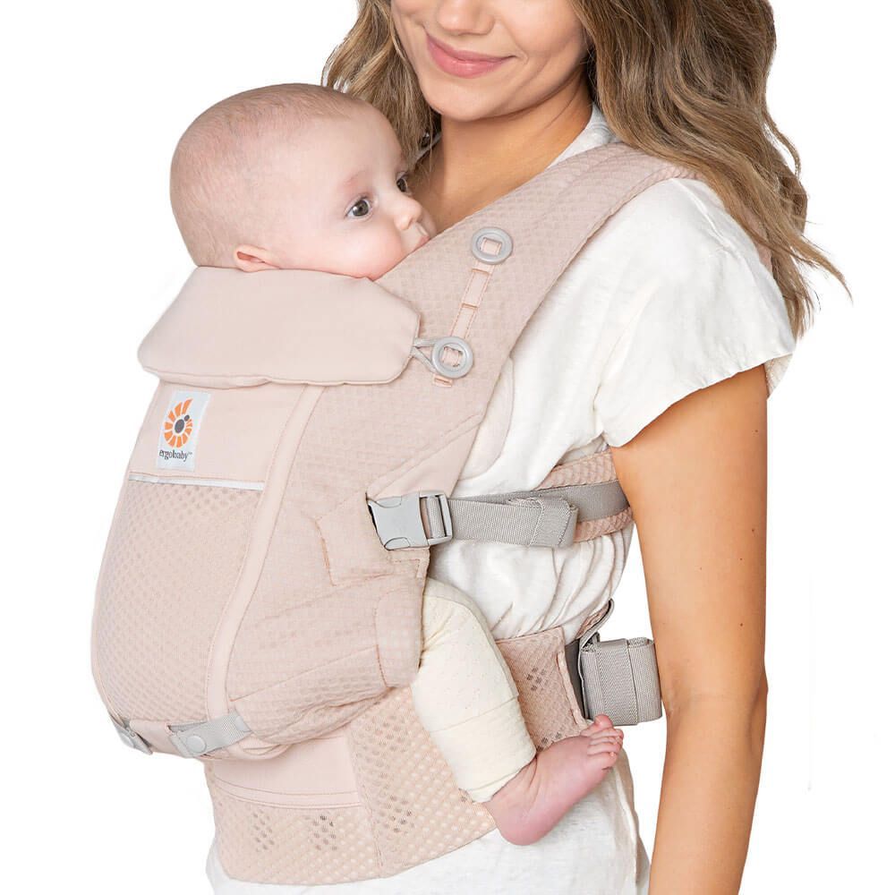 Ergobaby Carrier Adapt Soft Flex Mesh- Pink Quartz - For Your Little One