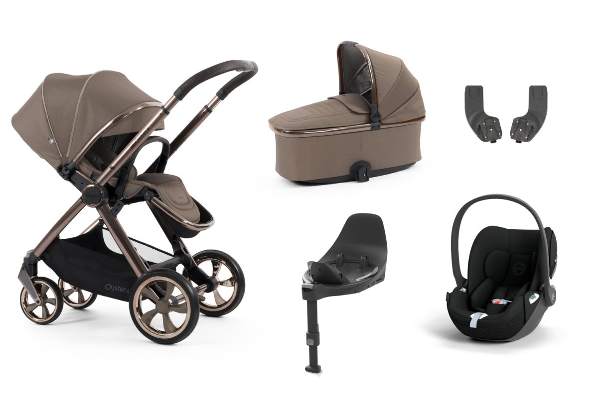 Babystyle Oyster 4 Essential 5 Piece Travel System Bundle - Mink - For Your Little One