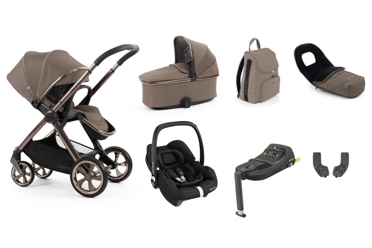 Babystyle Oyster 4 Luxury 7 Piece Travel System Bundle - Mink - For Your Little One